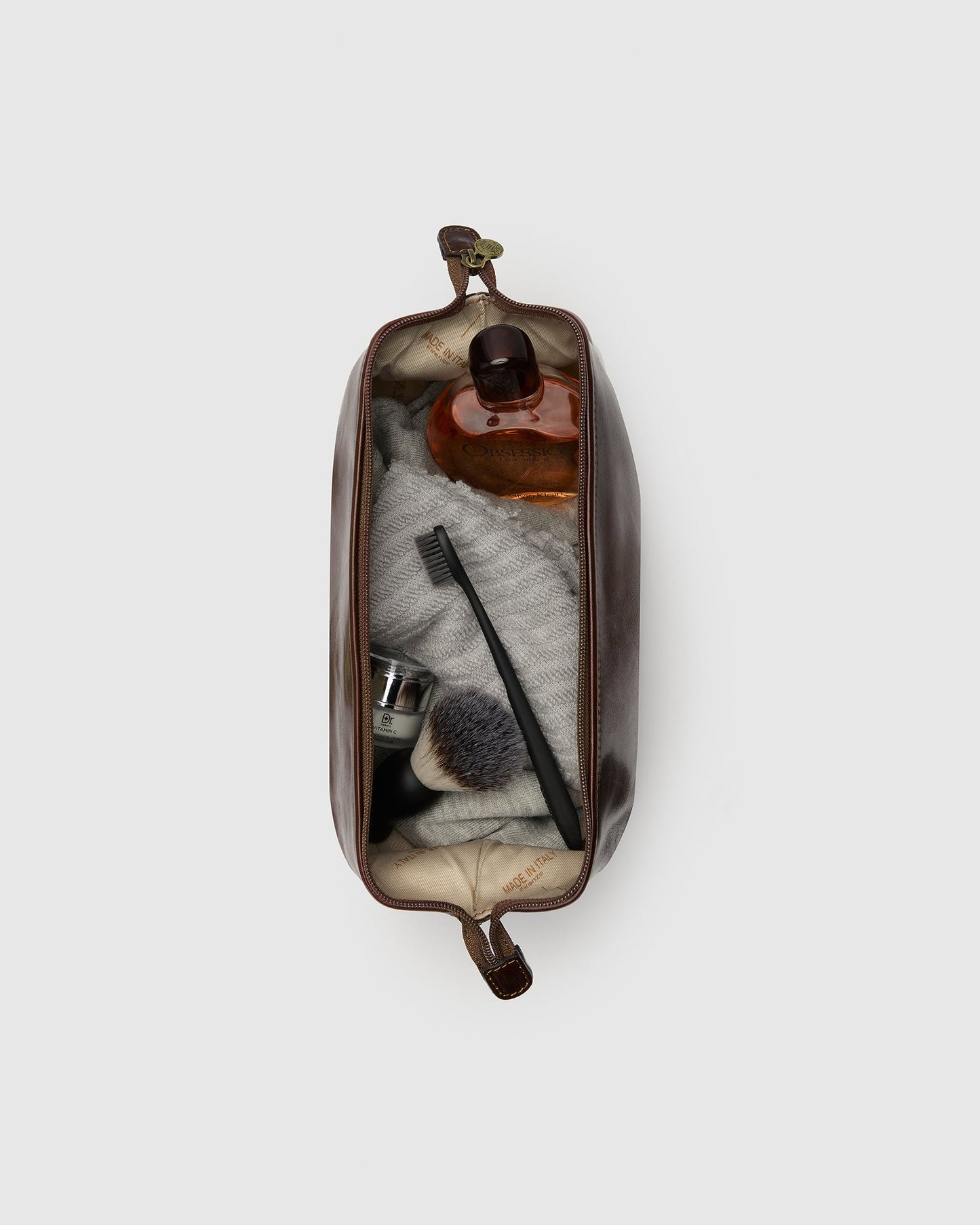 The Grand Dopp Kit Braun - Kulturbeutel