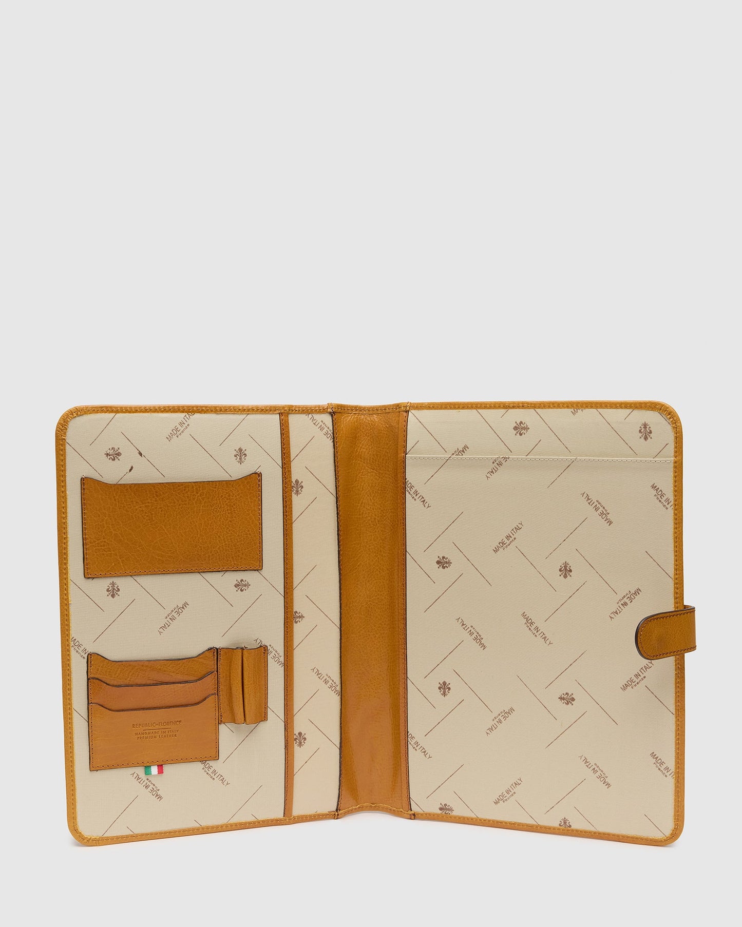 Imperial Yellow - Clip-On Lederkompendium