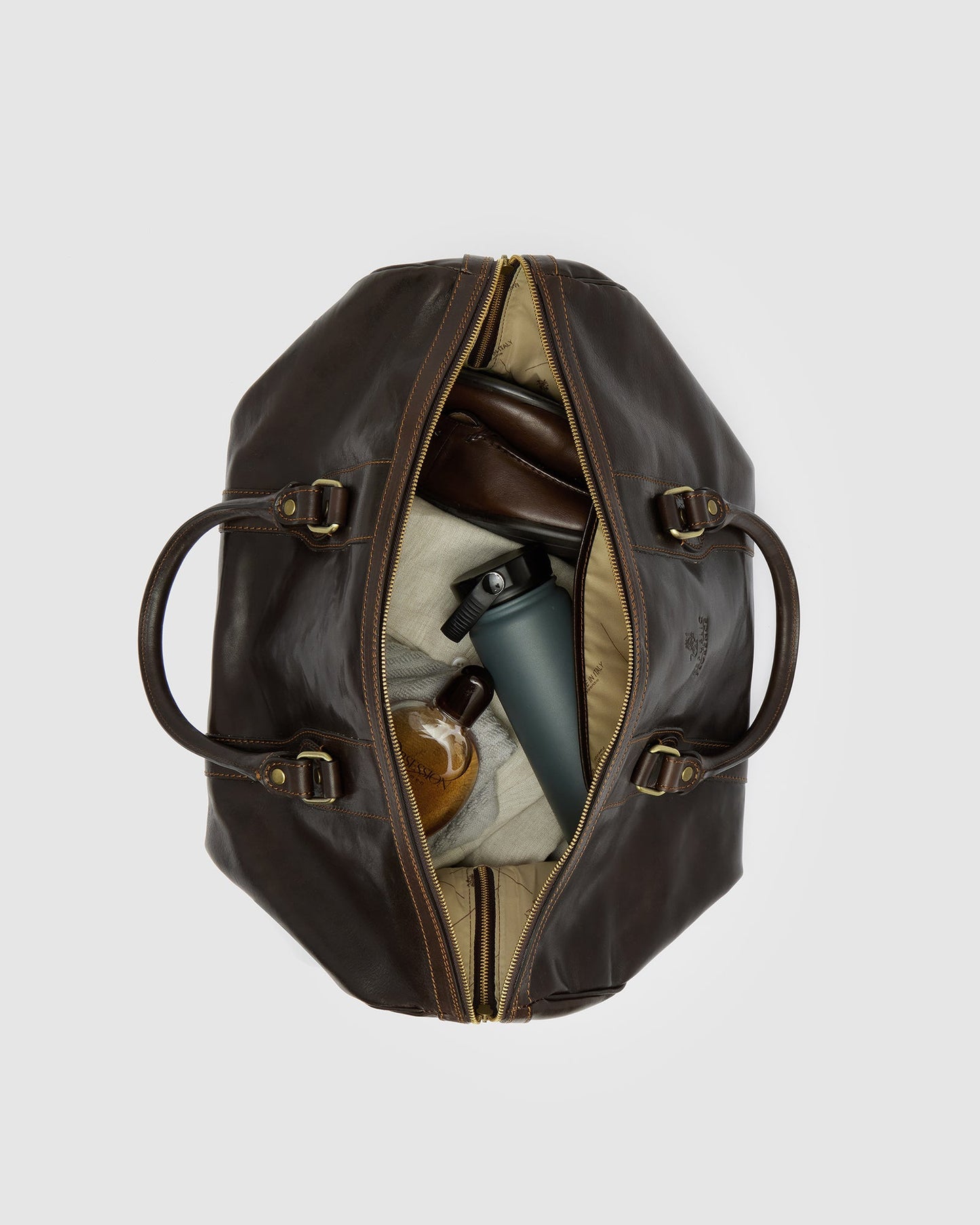 Beltrami Chocolate - Reisetasche aus Leder