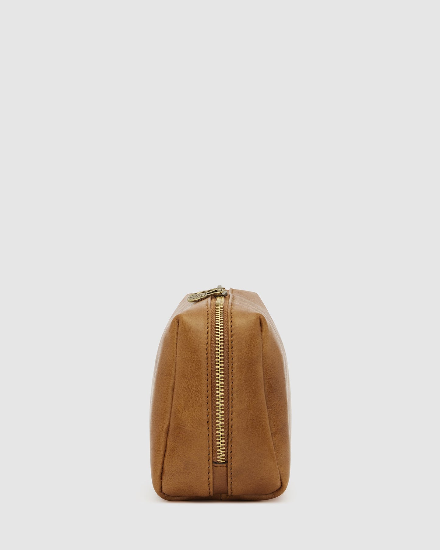 Otto Dopp Kit Matt Tan - Kulturbeutel aus Leder