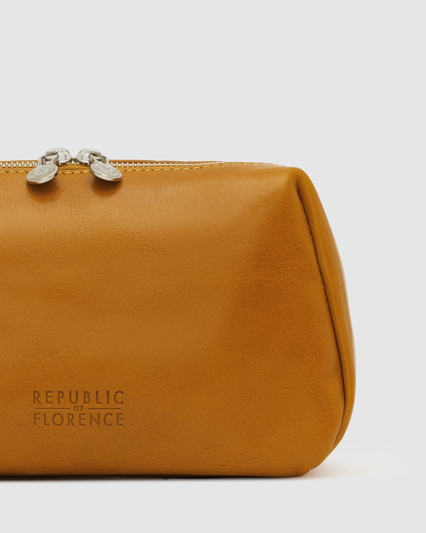Otto Dopp Kit Gelb - Kulturbeutel aus Leder