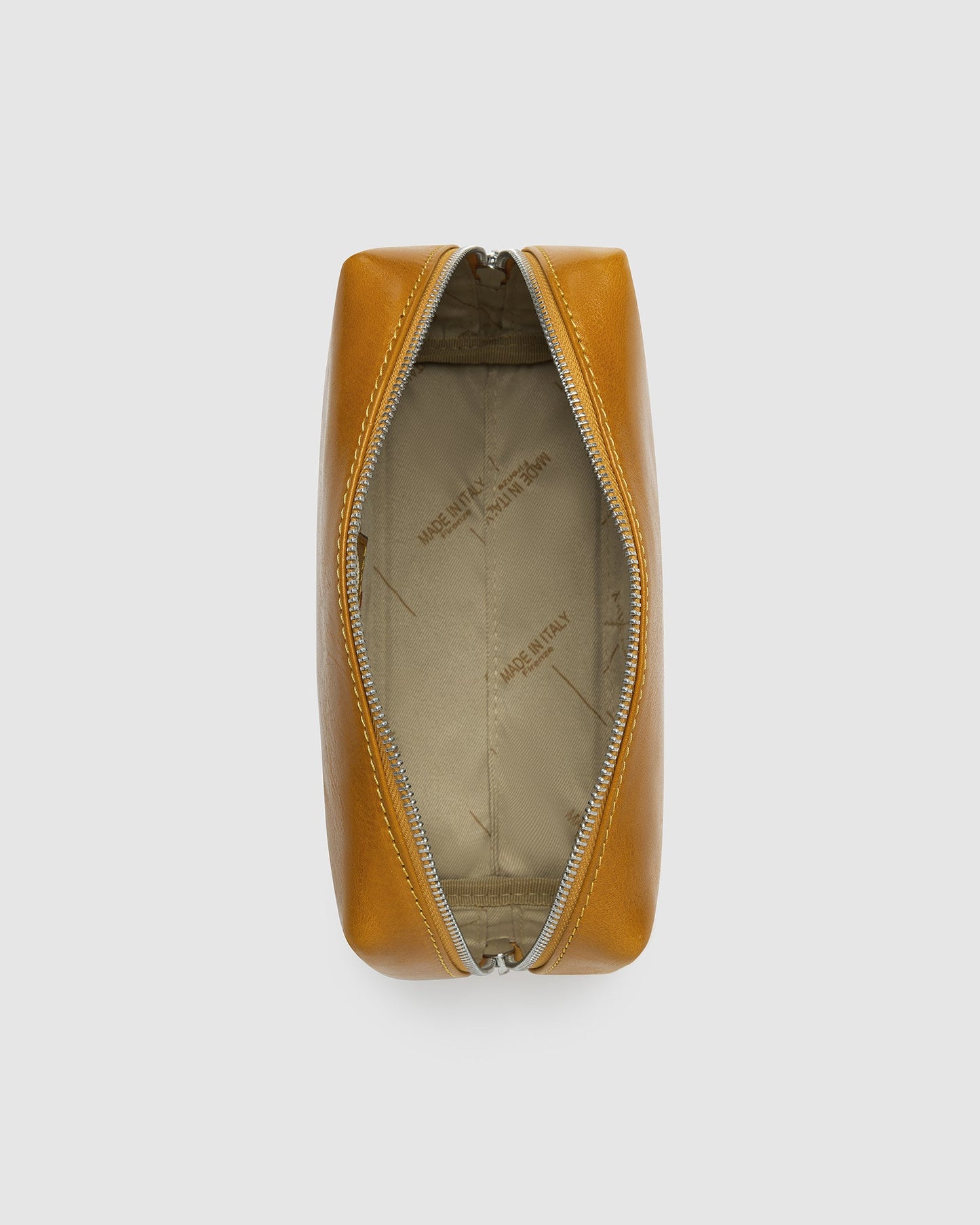 Otto Dopp Kit Gelb - Kulturbeutel aus Leder