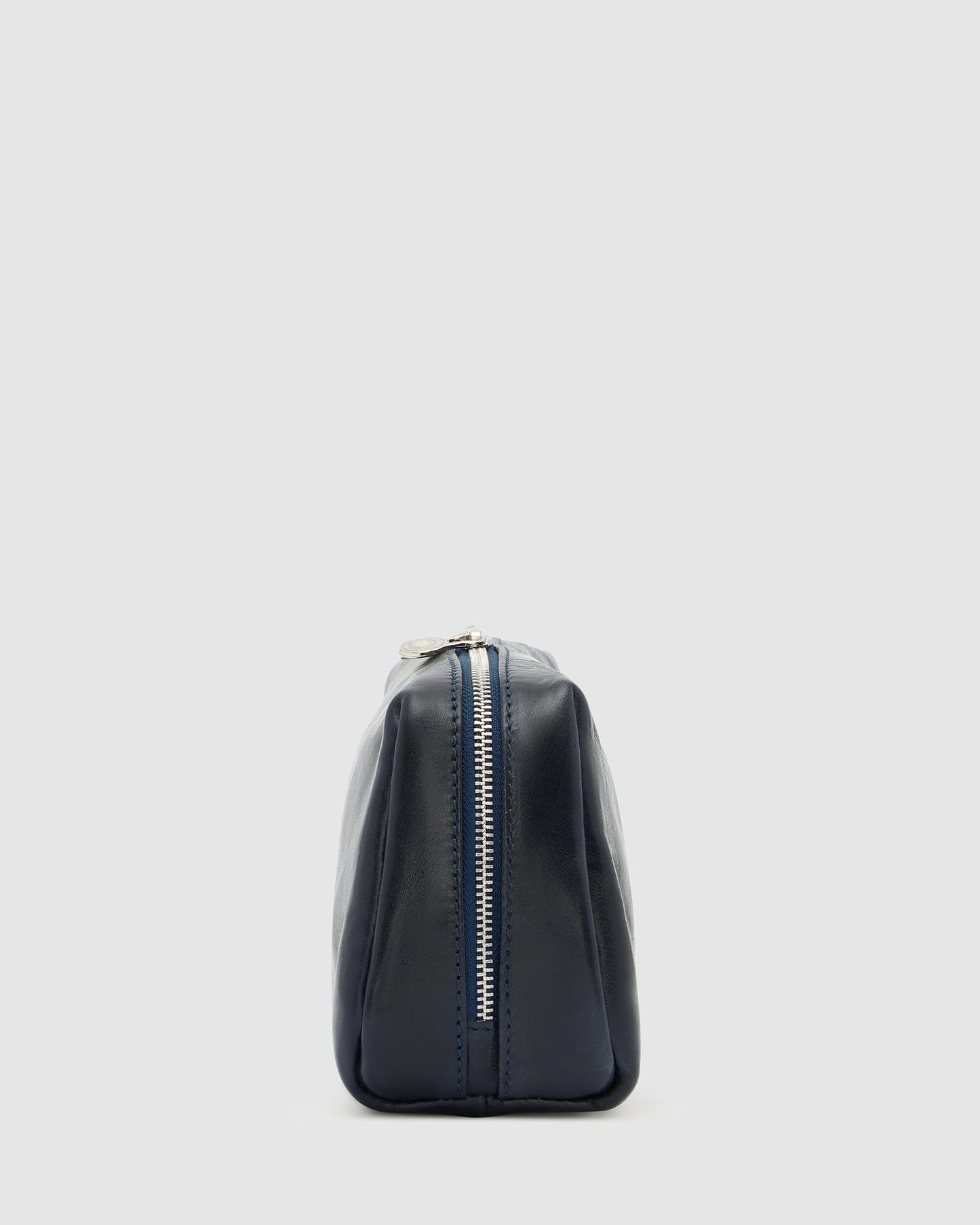 Otto Dopp Kit Blau - Kulturbeutel aus Leder