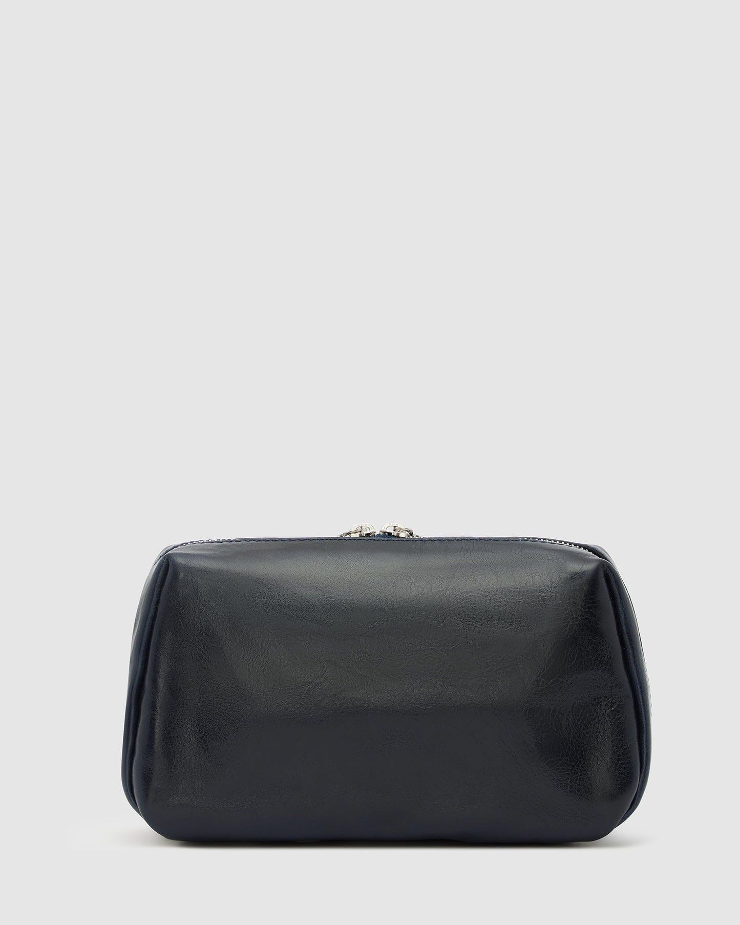 Otto Dopp Kit Blau - Kulturbeutel aus Leder