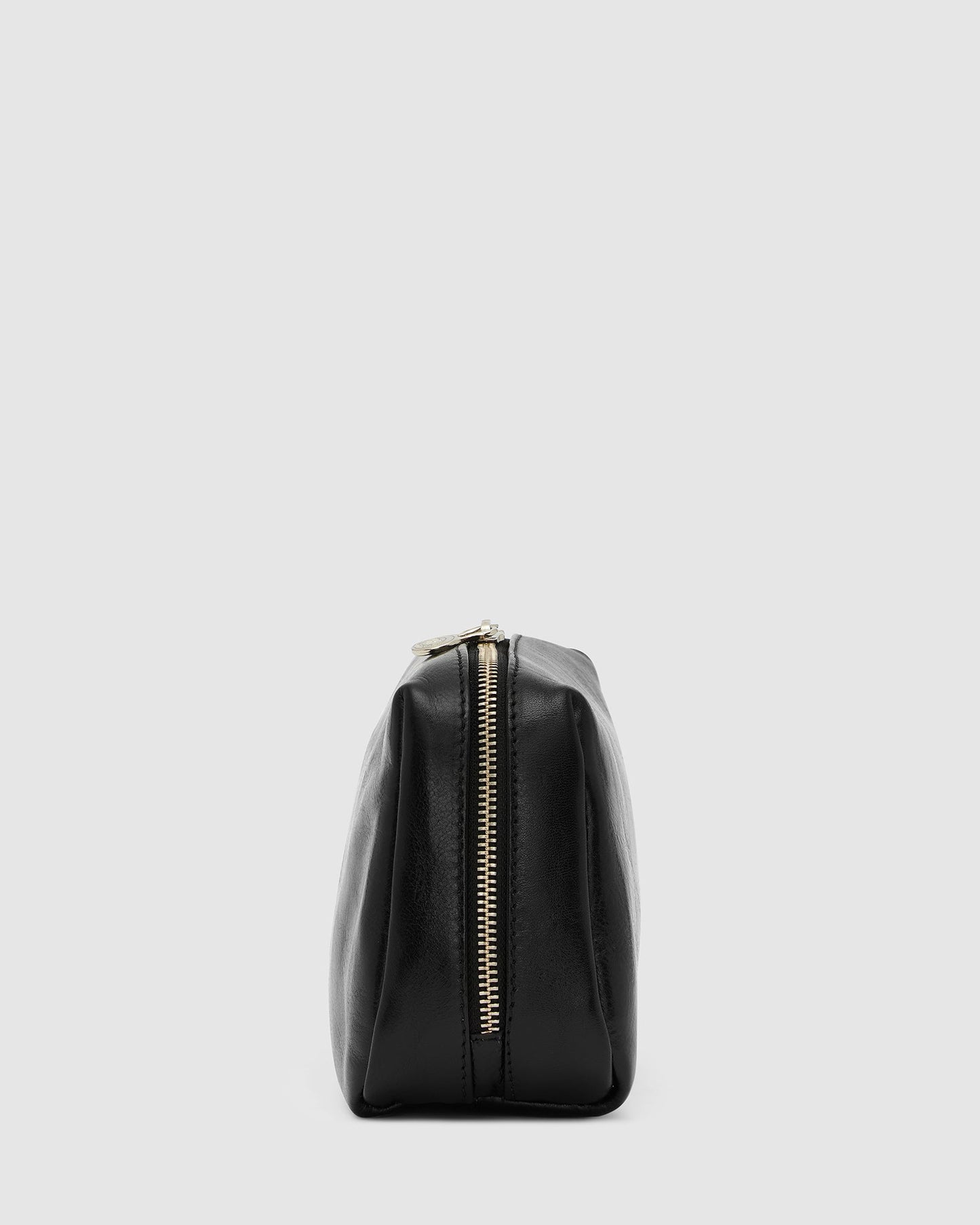 Otto Dopp Kit Schwarz - Kulturbeutel aus Leder