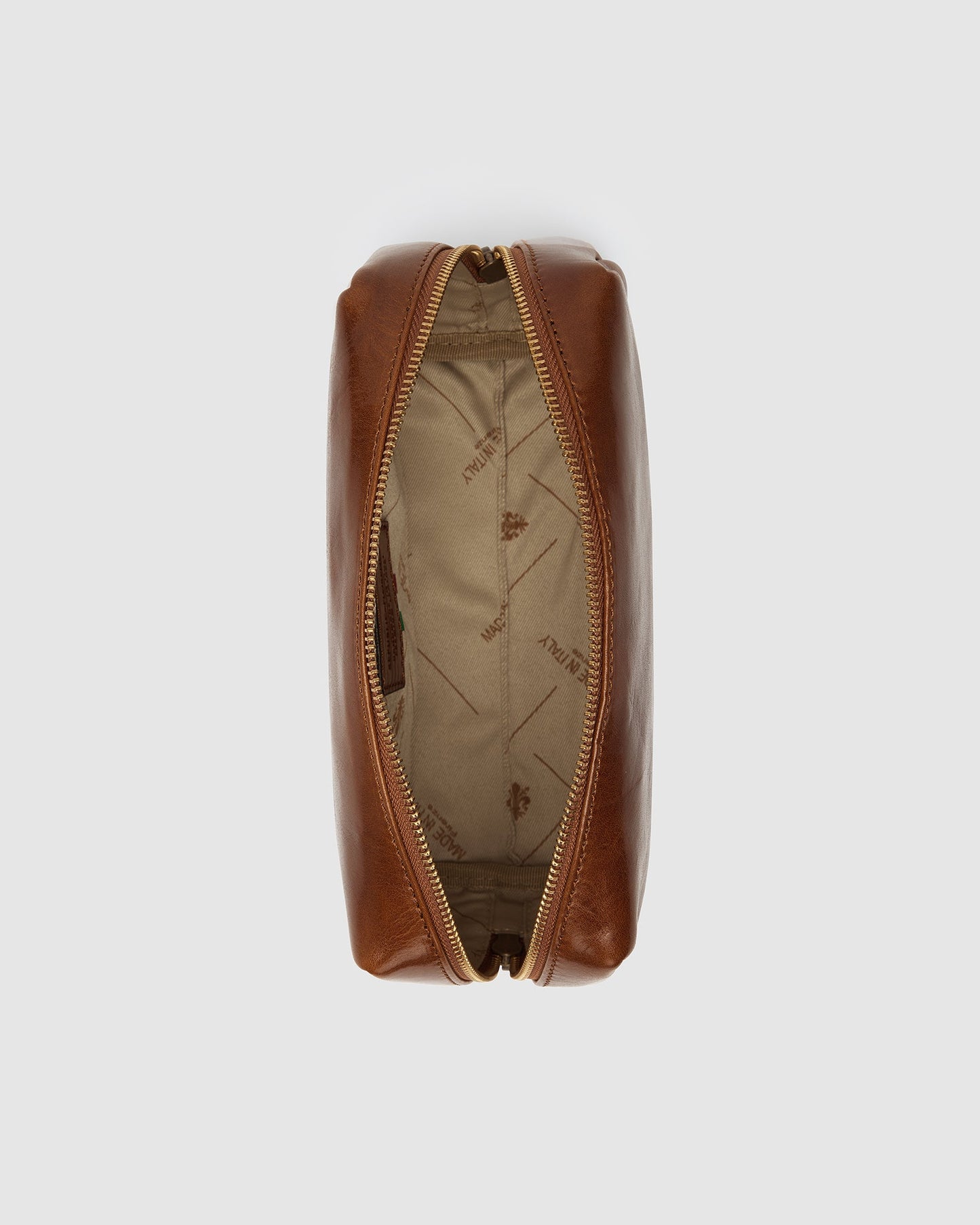 Otto Dopp Kit Tan – Kulturbeutel aus Leder