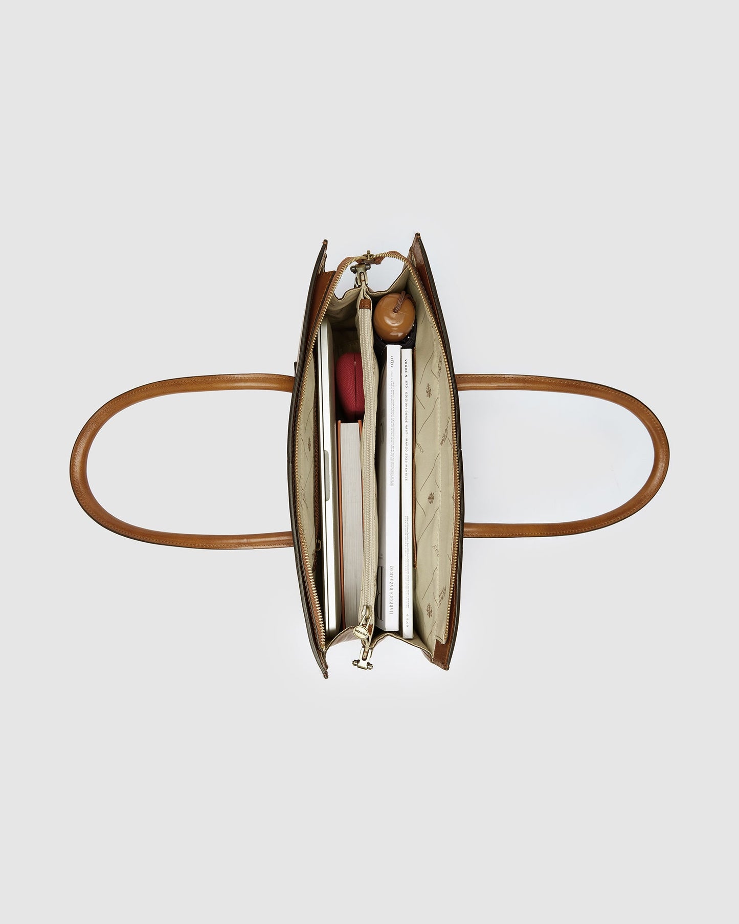 Florence Tan - Leder Damen Tragetasche/Arbeitstasche