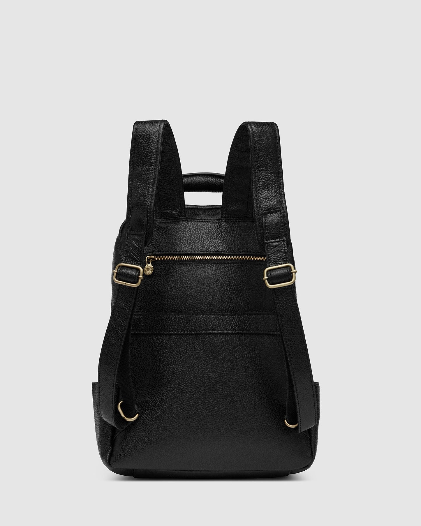 Bexley Schwarz - Laptop-Rucksack aus Leder