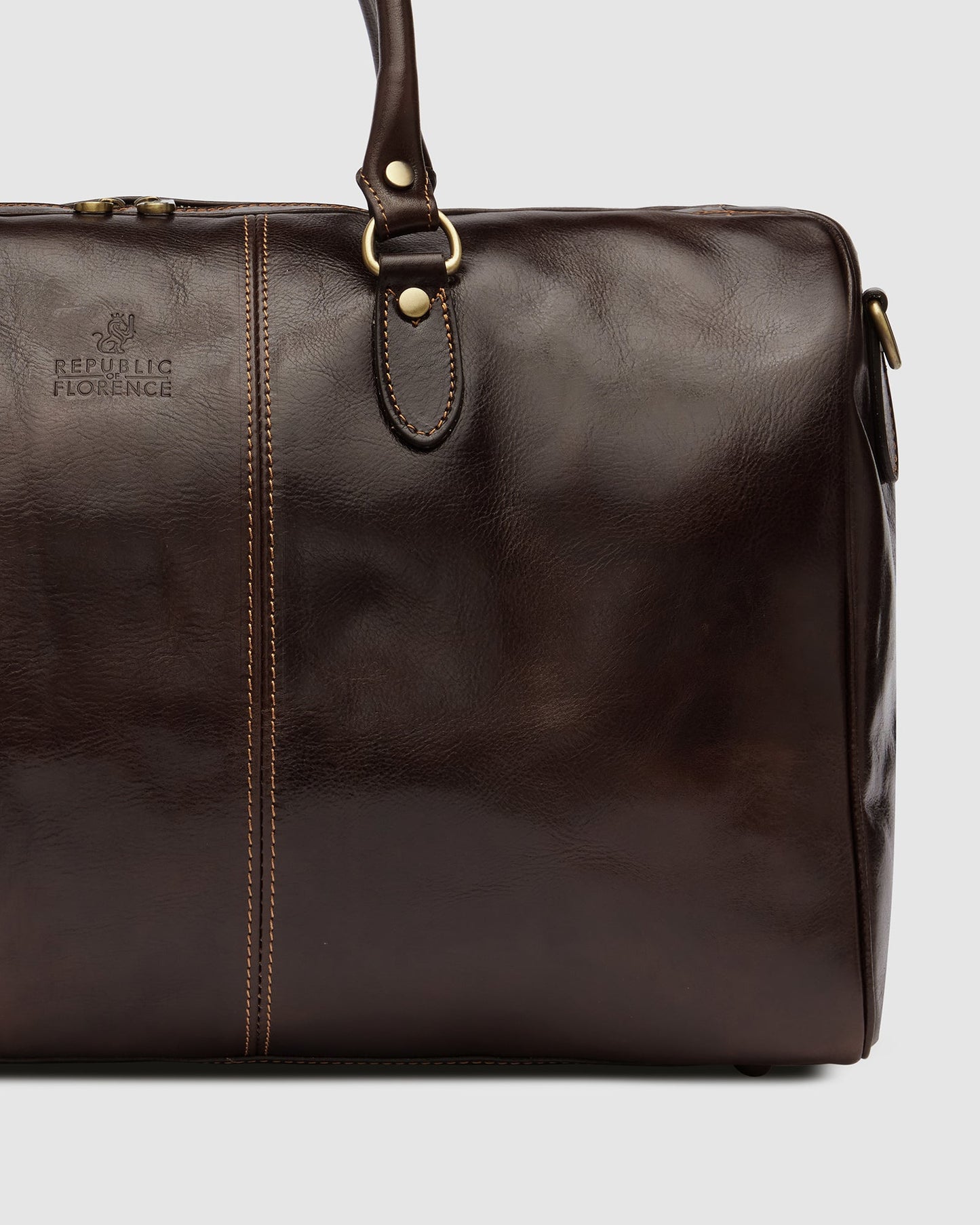 Albertis Chocolate - Reisetasche aus Leder