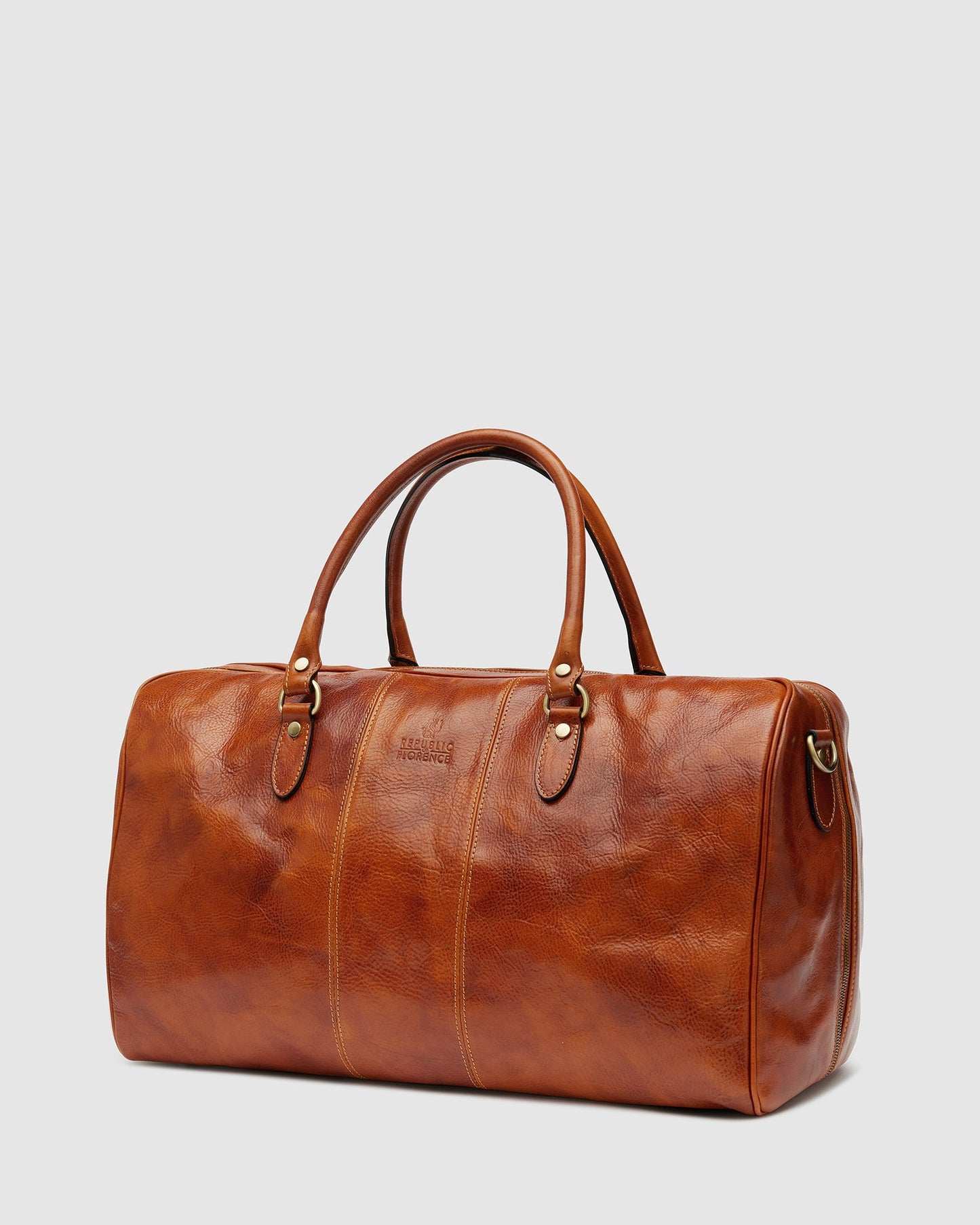 Albertis Tan - Reisetasche aus Leder
