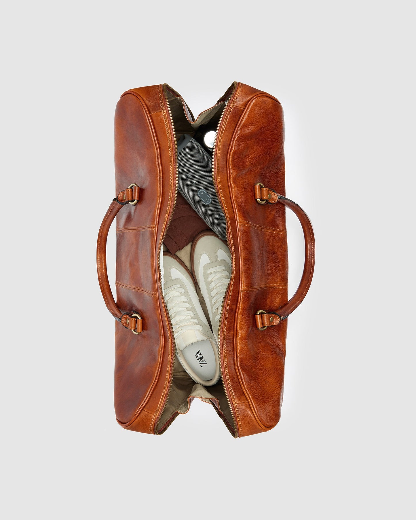 Albertis Tan - Reisetasche aus Leder