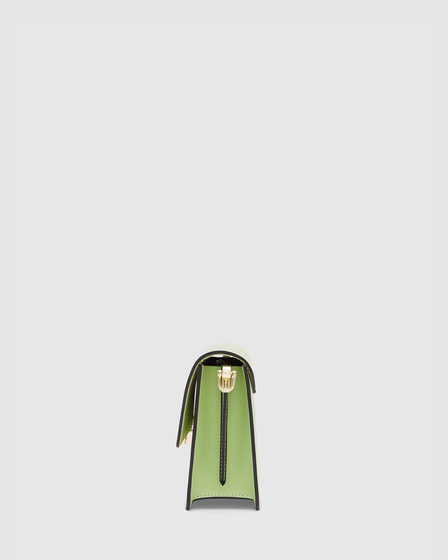 Allegra Green - Leather Crossbody Bag