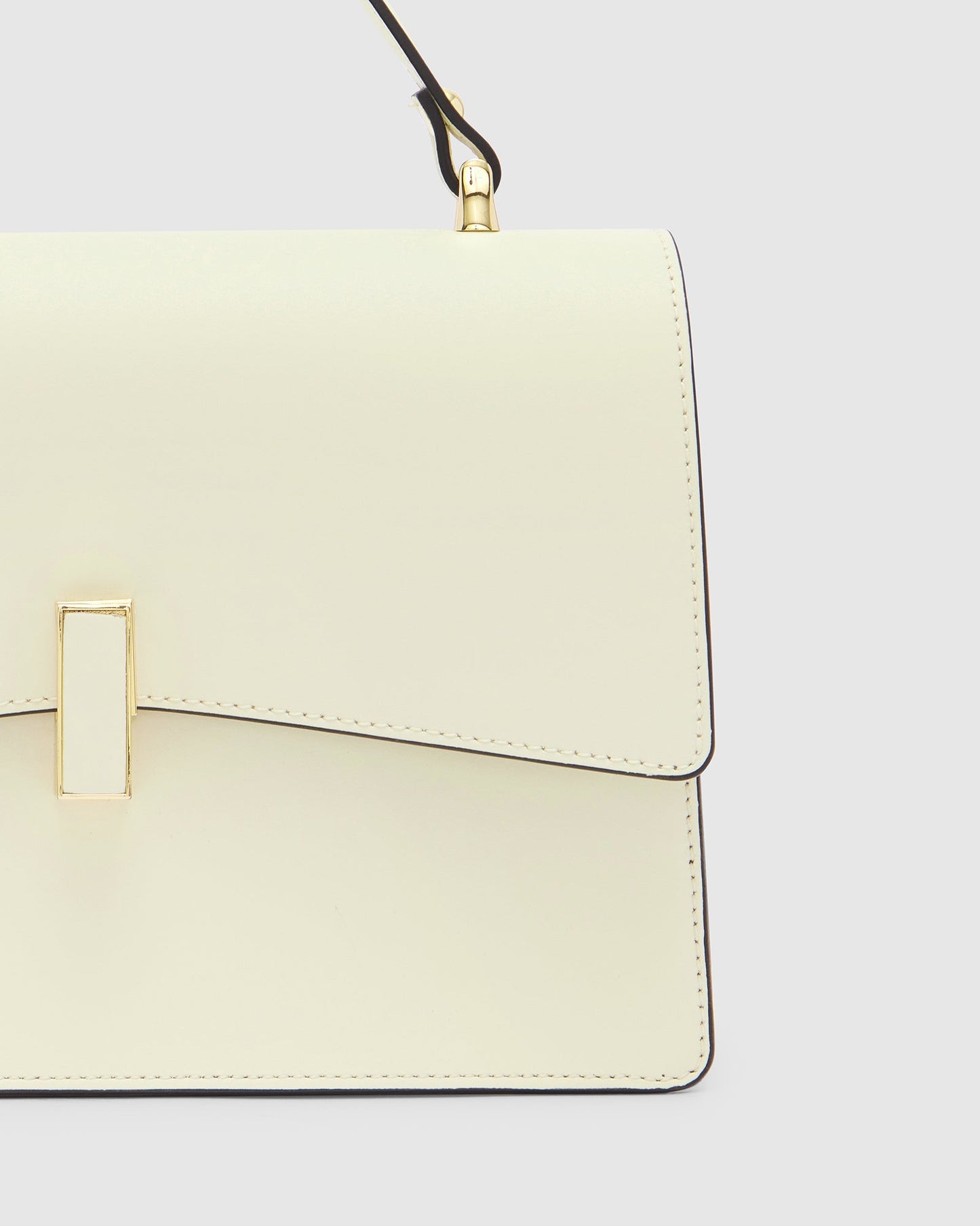 Francesca Milk - Leather Tote Bag