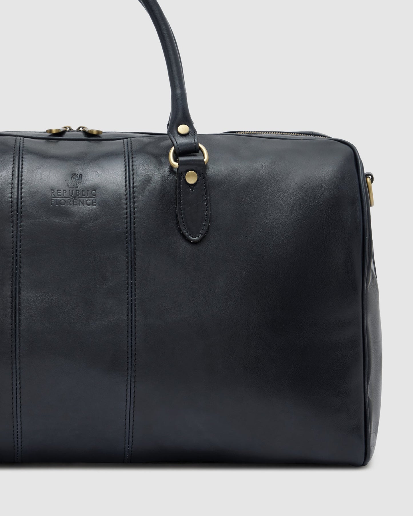 Albertis Blau - Reisetasche aus Leder