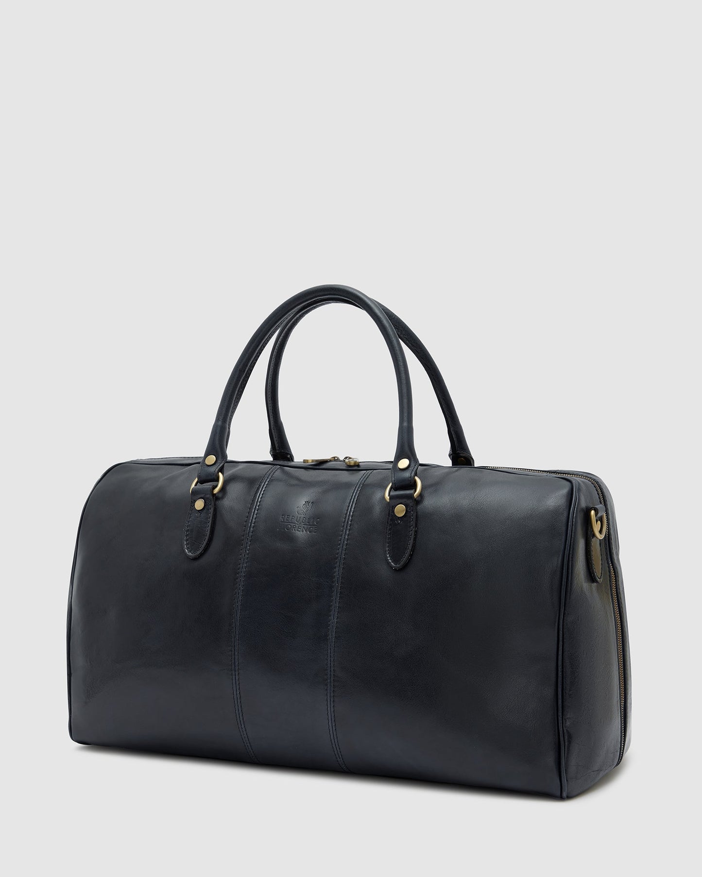 Albertis Blau - Reisetasche aus Leder