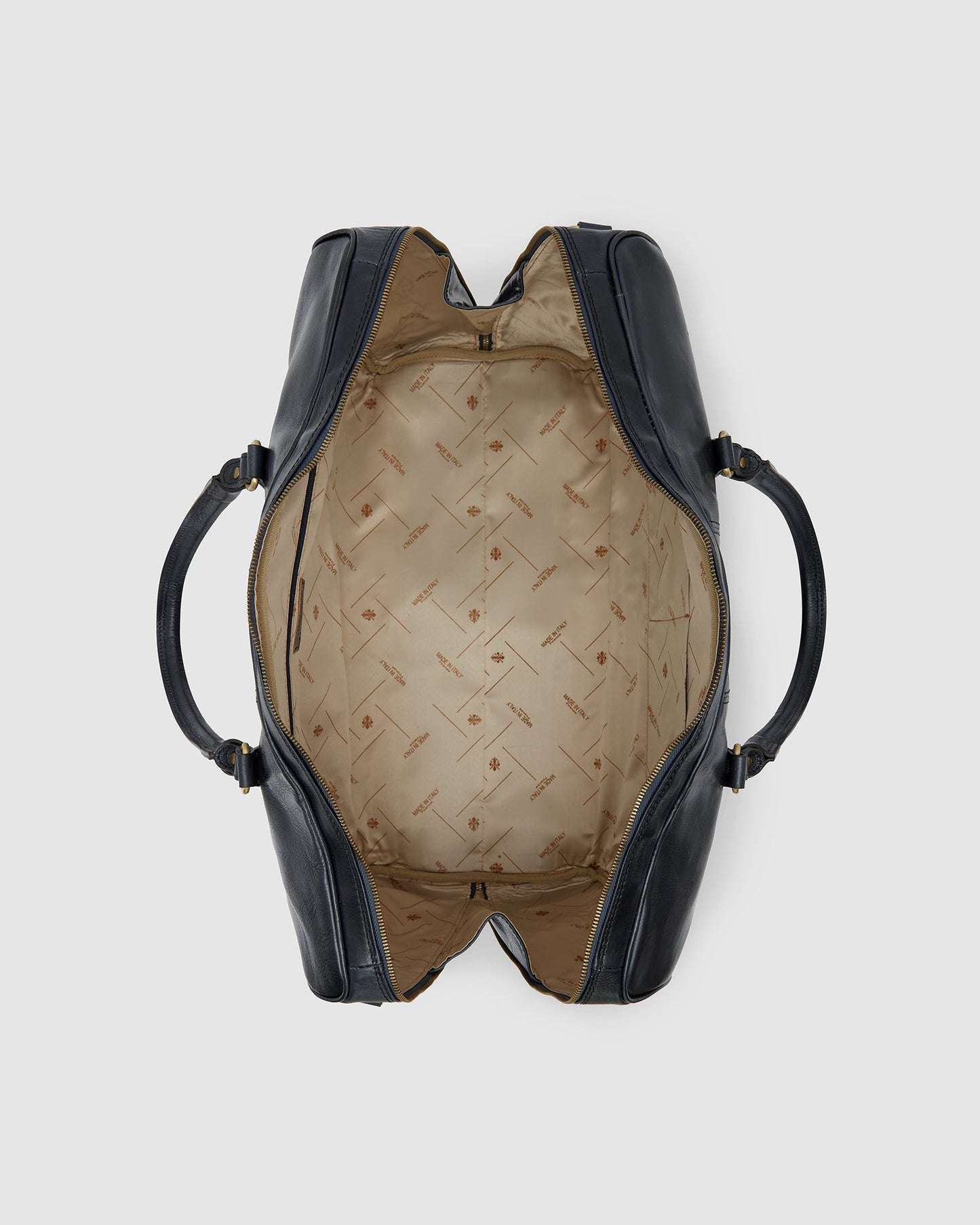 Albertis Blau - Reisetasche aus Leder