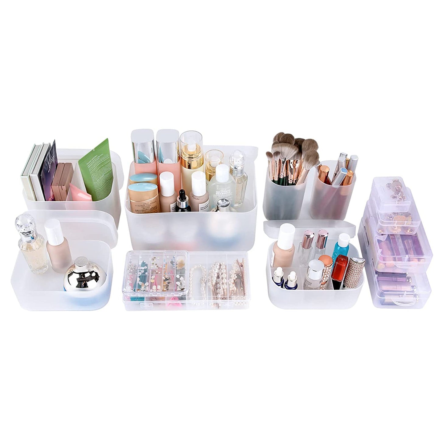 Relavel 12er-Packung Makeup-Öko-Etuihalter