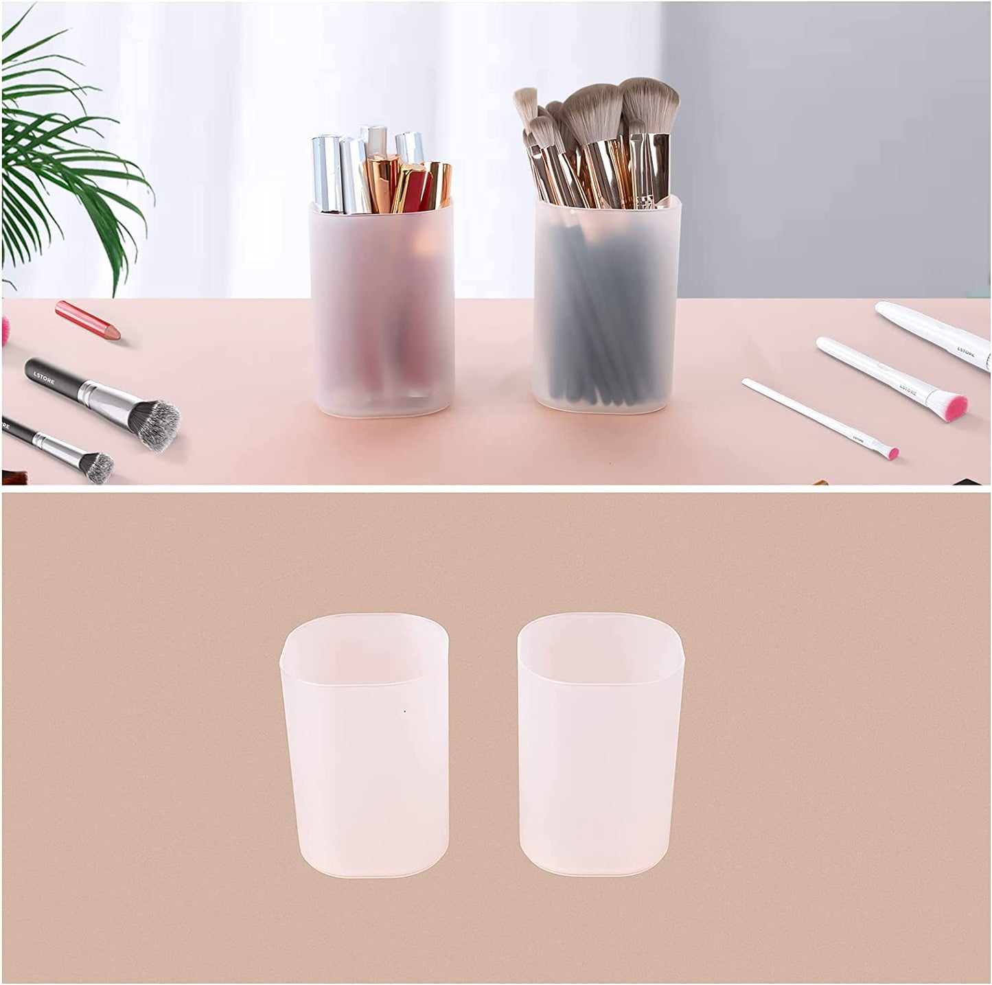 Relavel 12er-Packung Makeup-Öko-Etuihalter