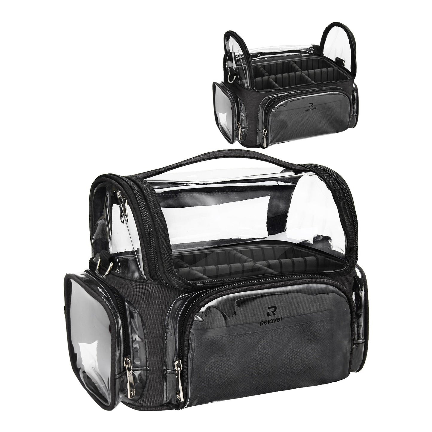 Neue durchsichtige Make-up-Tasche für Make-up-Artists