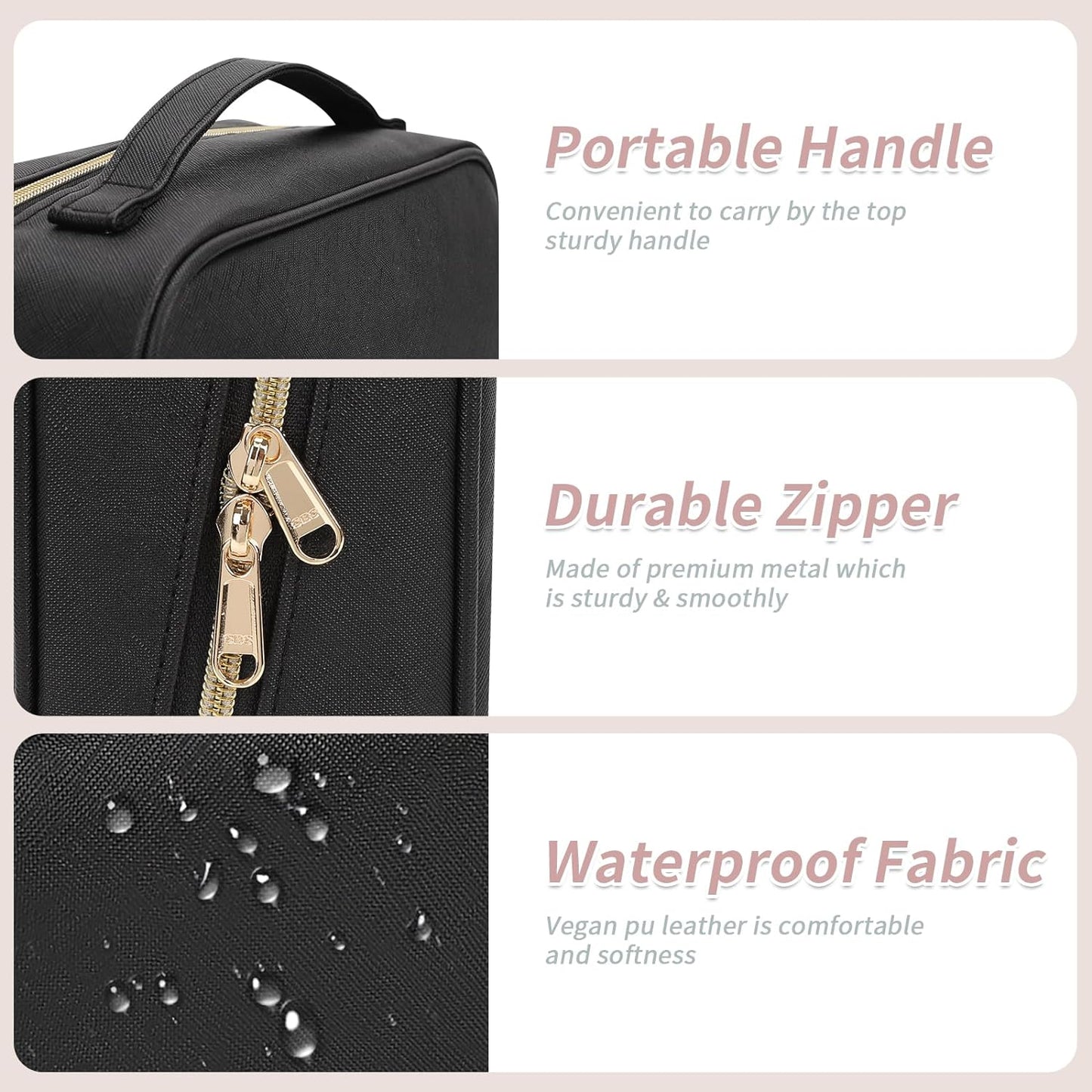 TuxodoBAG - 90° weit geöffnete Make-up-Tasche
