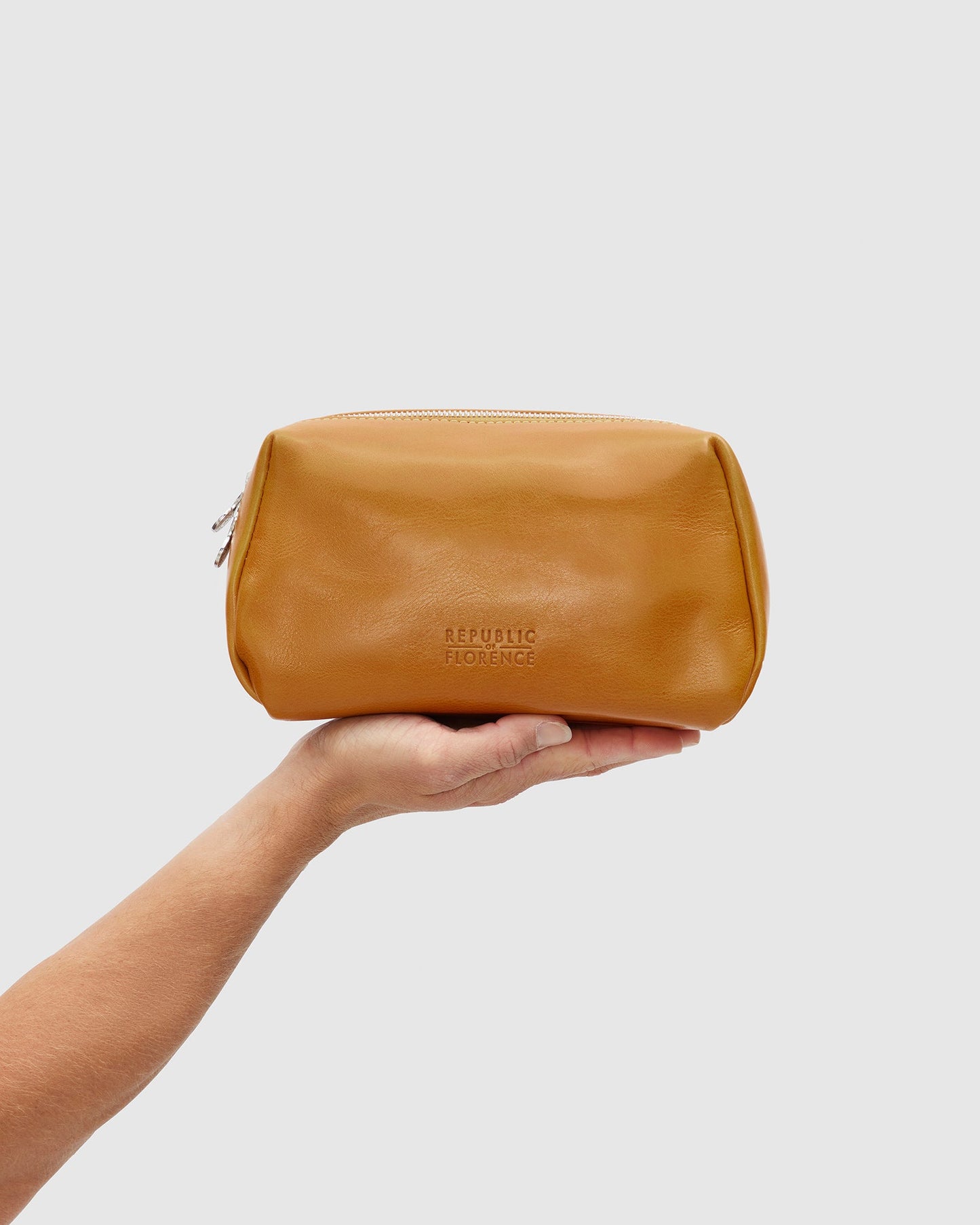 Otto Dopp Kit Gelb - Kulturbeutel aus Leder