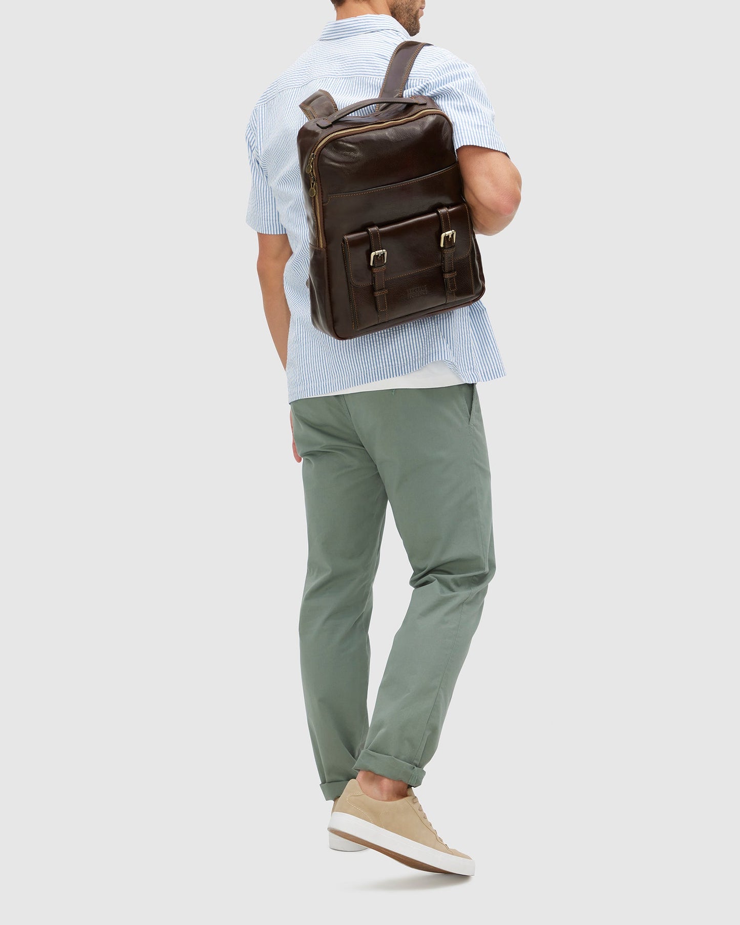 Salvador Braun - Lederrucksack