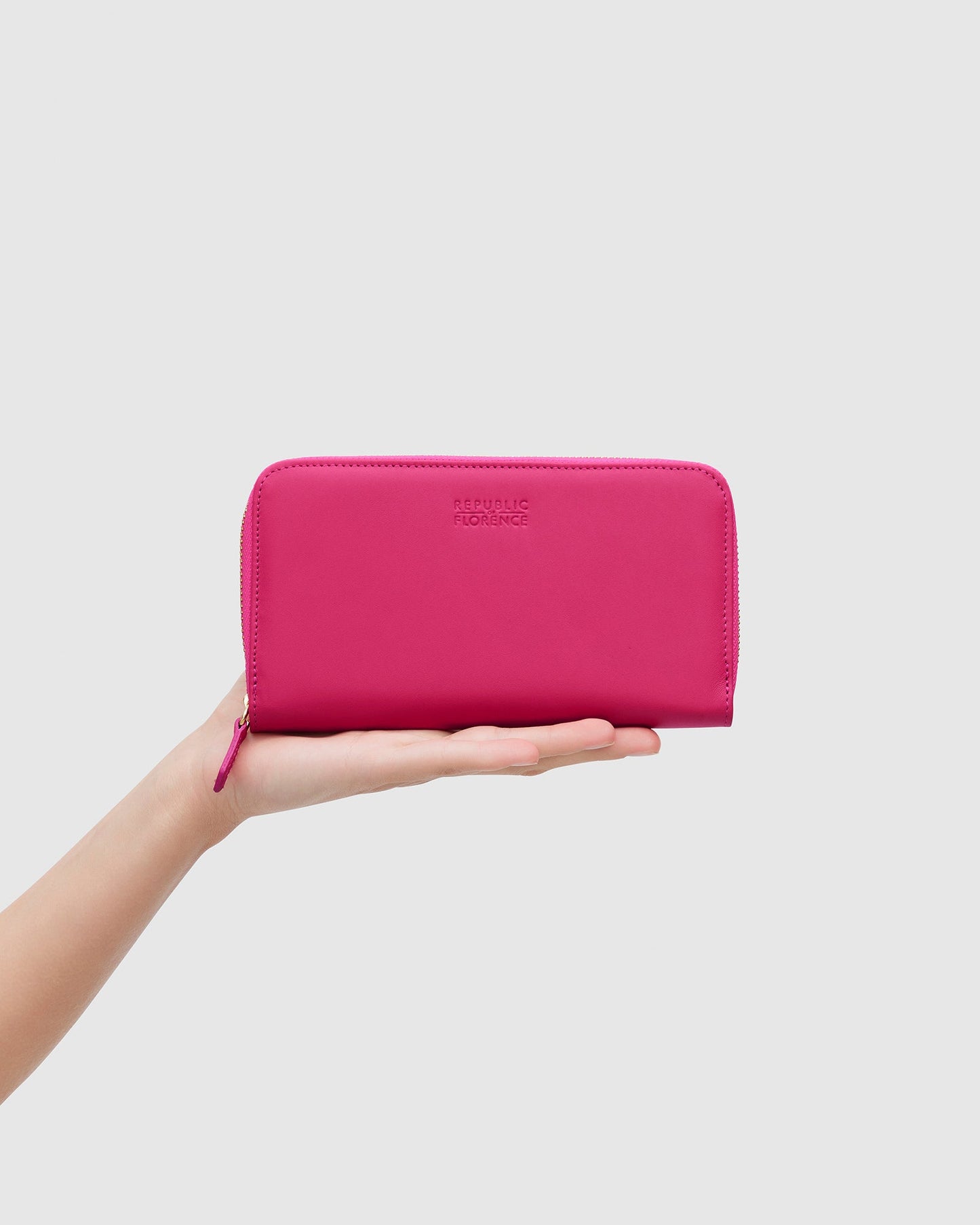 Mimi Fucshia - Women Leather Wallet