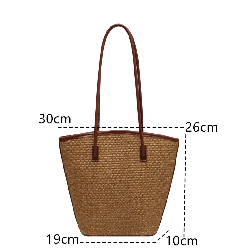 Handgefertigte gewebte Schultertaschen