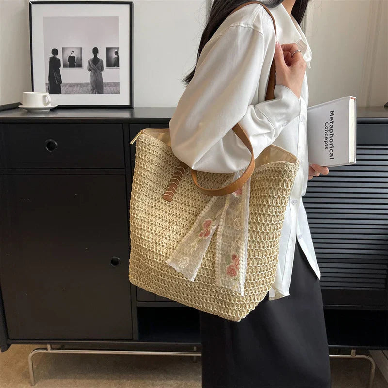 Eleonore | Sac Cabas en Paille