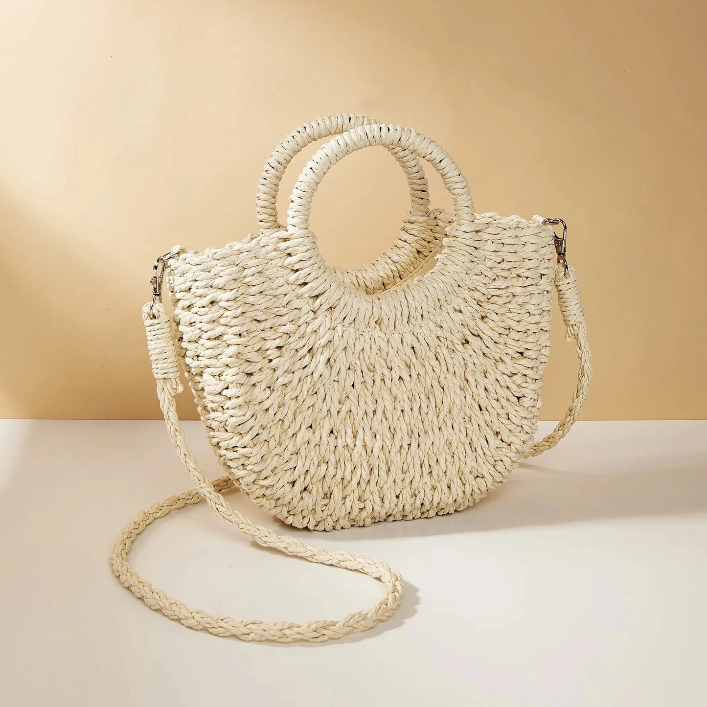 LUCY Handgewebte Handtasche