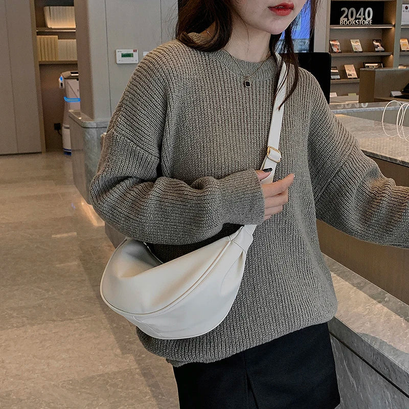 Halbmond-Handtasche