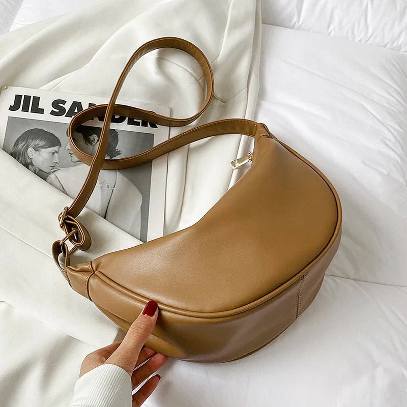 Halbmond-Handtasche