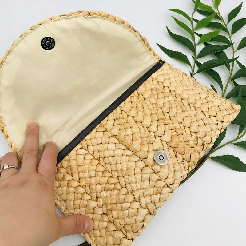 Handgefertigte gewebte Handtasche