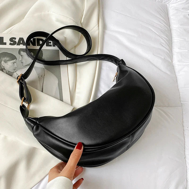 Halbmond-Handtasche
