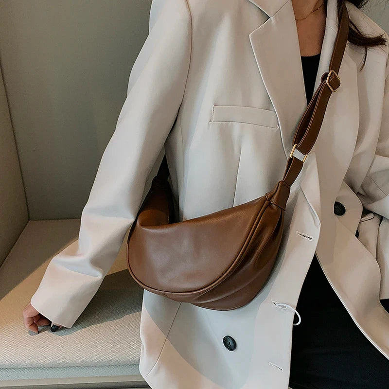 Halbmond-Handtasche
