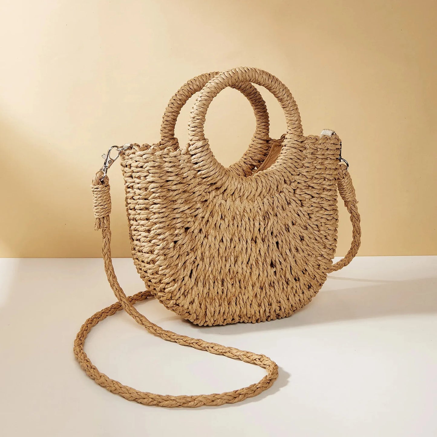 LUCY Handgewebte Handtasche