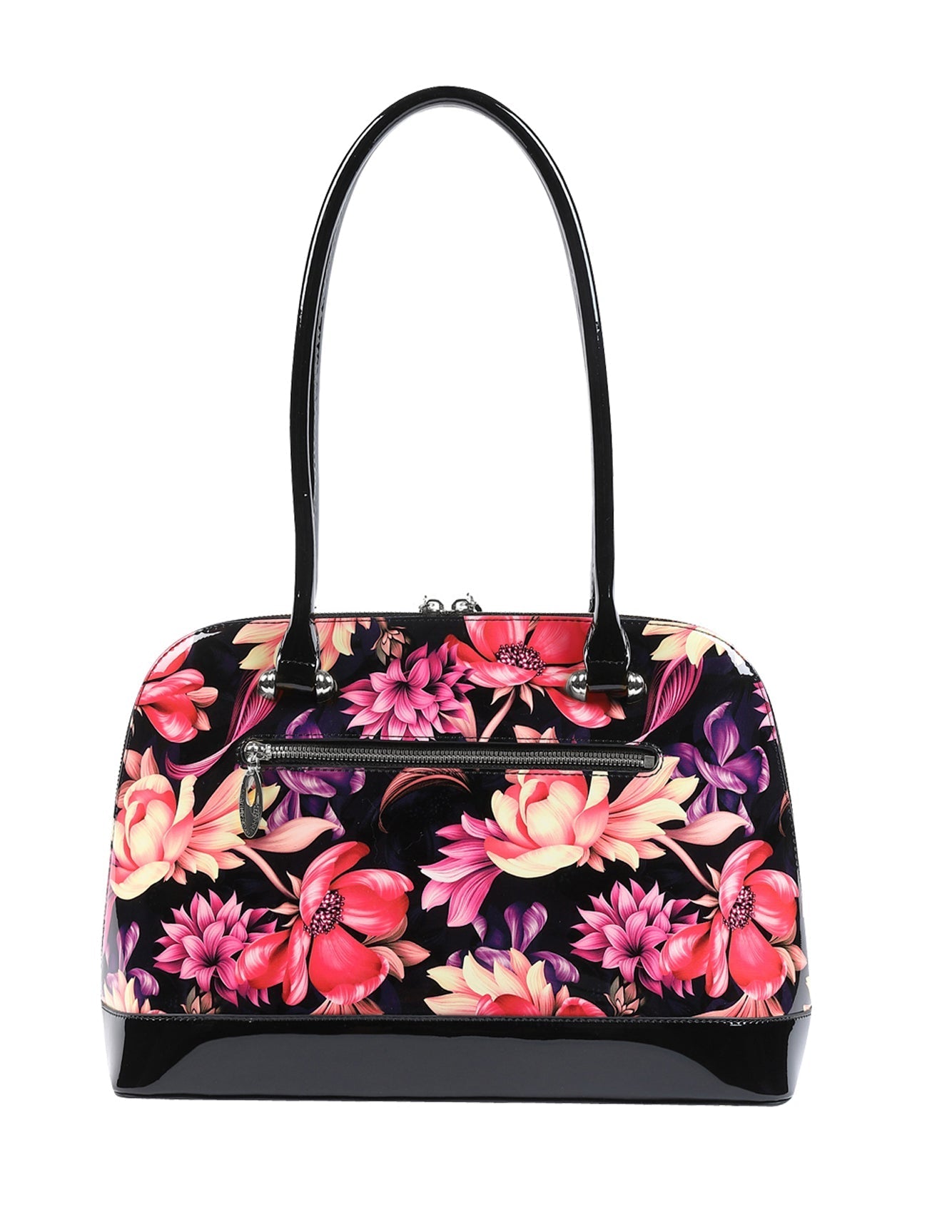 CYNTHIA GROSSE SCHULTERTASCHE AUS LACKLEDER - SN26-0758