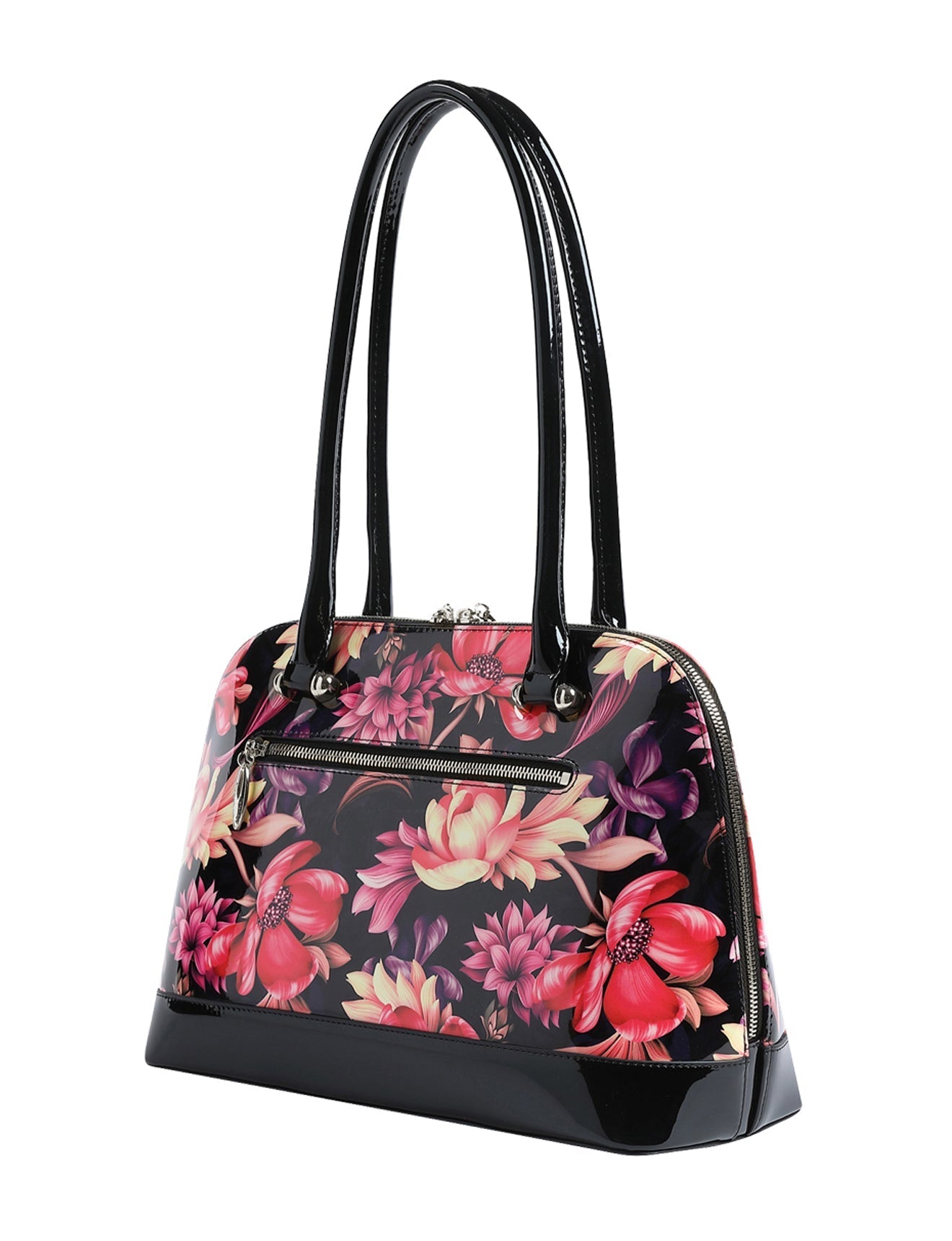 CYNTHIA GROSSE SCHULTERTASCHE AUS LACKLEDER - SN26-0758