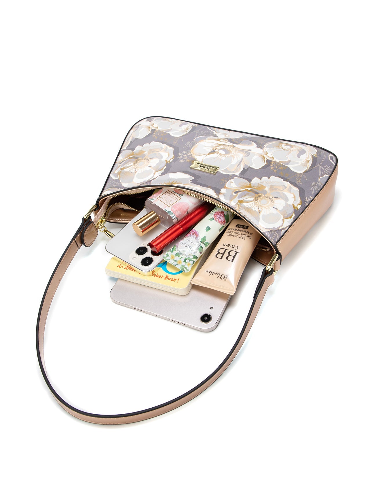 ANNALISE LACKLEDERTASCHE MIT RFID-SN77-0821