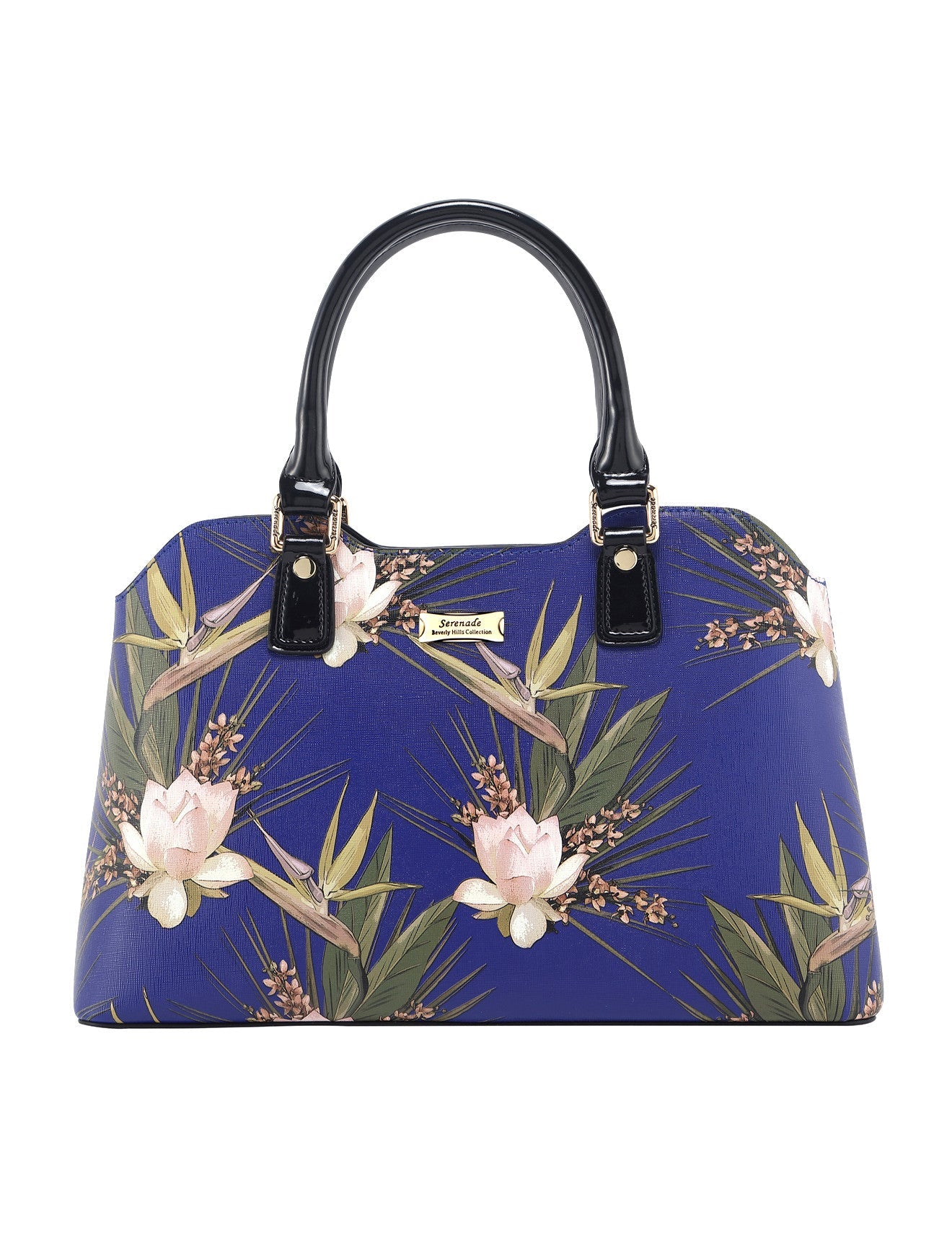 Blue Paradise Medium Handtasche aus Leder