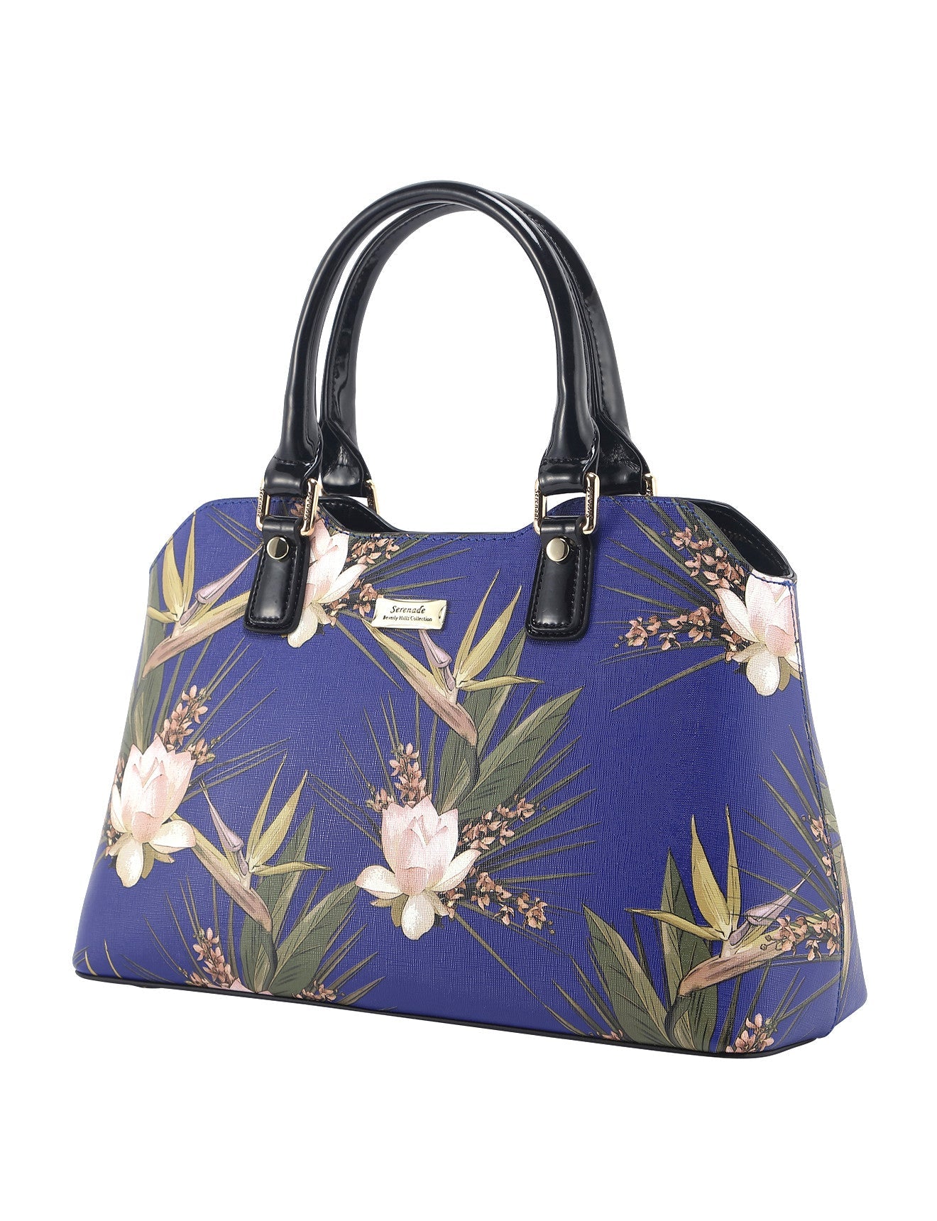 Blue Paradise Medium Handtasche aus Leder