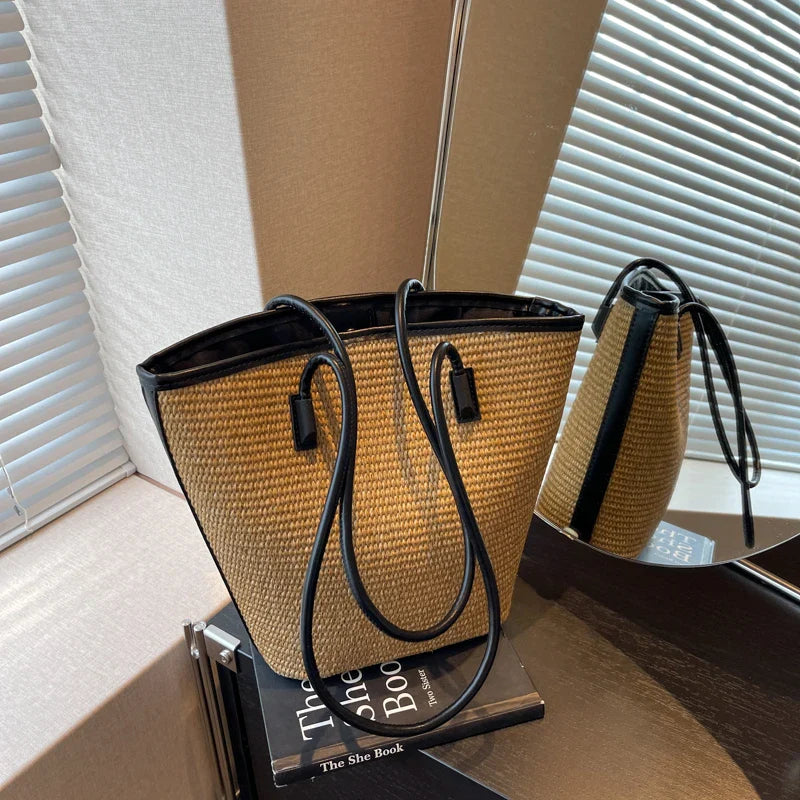 Handgefertigte gewebte Schultertaschen