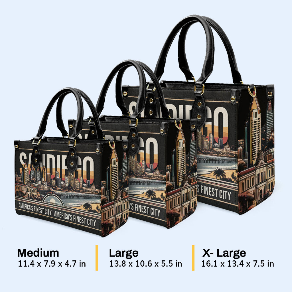 San Diego - Lederhandtasche - SD01