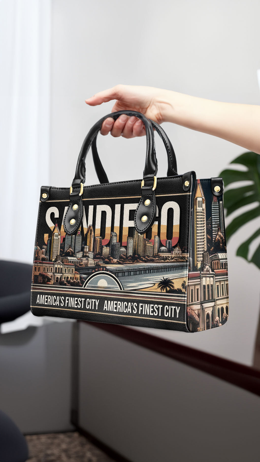 San Diego - Lederhandtasche - SD01