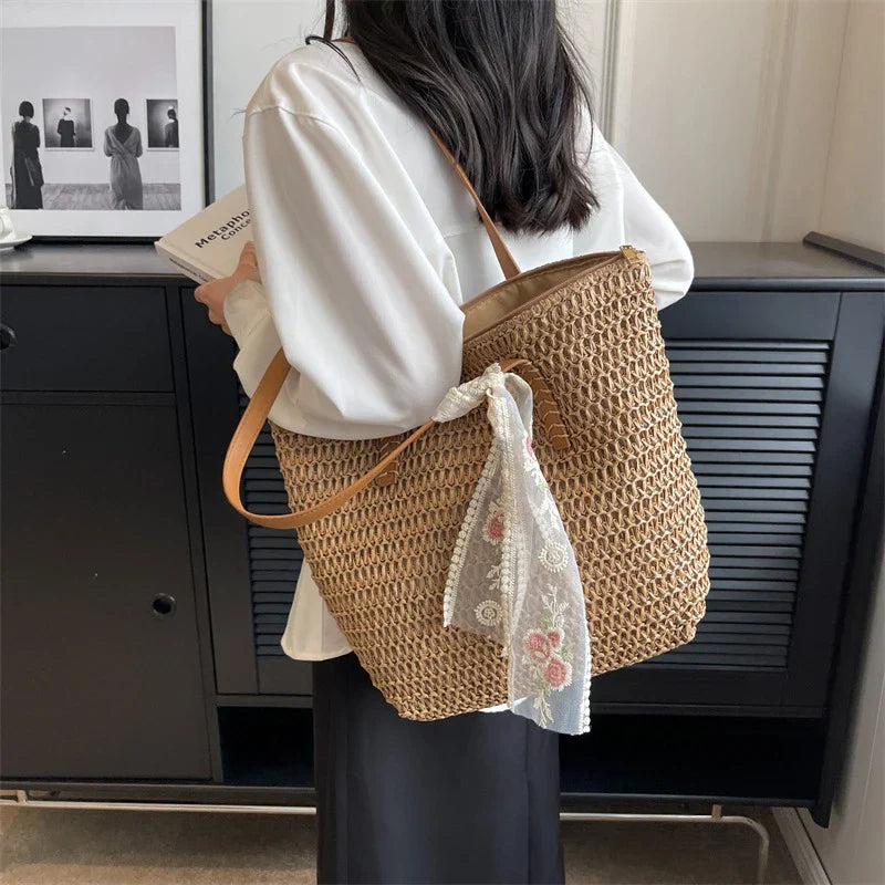 Eleonore | Sac Cabas en Paille