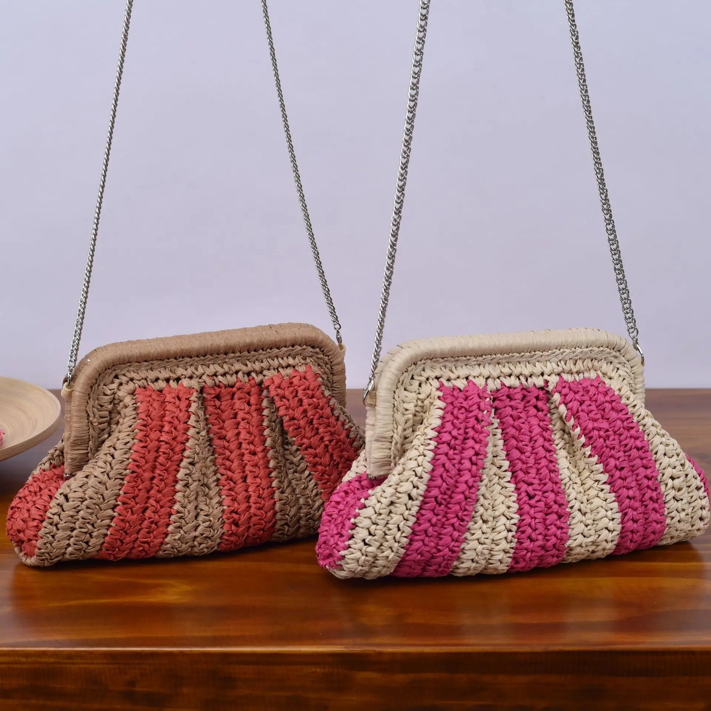 Gewebte handgemachte Handtasche