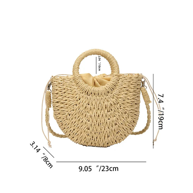 LUCY Handgewebte Handtasche