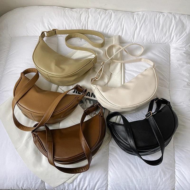 Halbmond-Handtasche