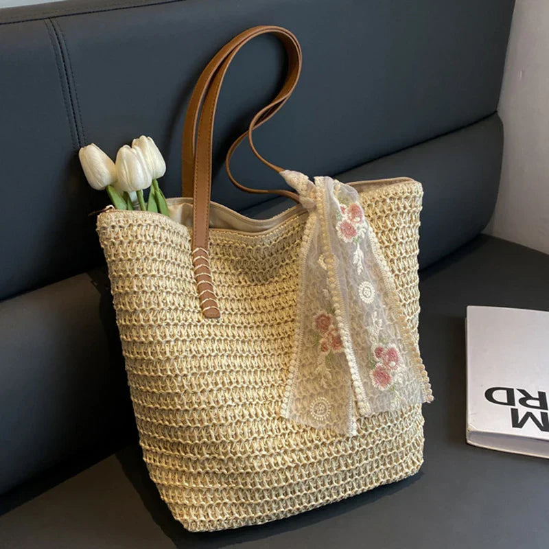 Eleonore | Sac Cabas en Paille
