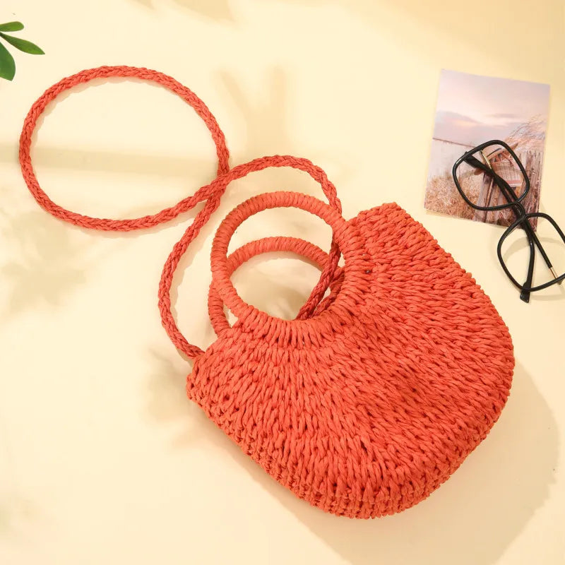 LUCY Handgewebte Handtasche